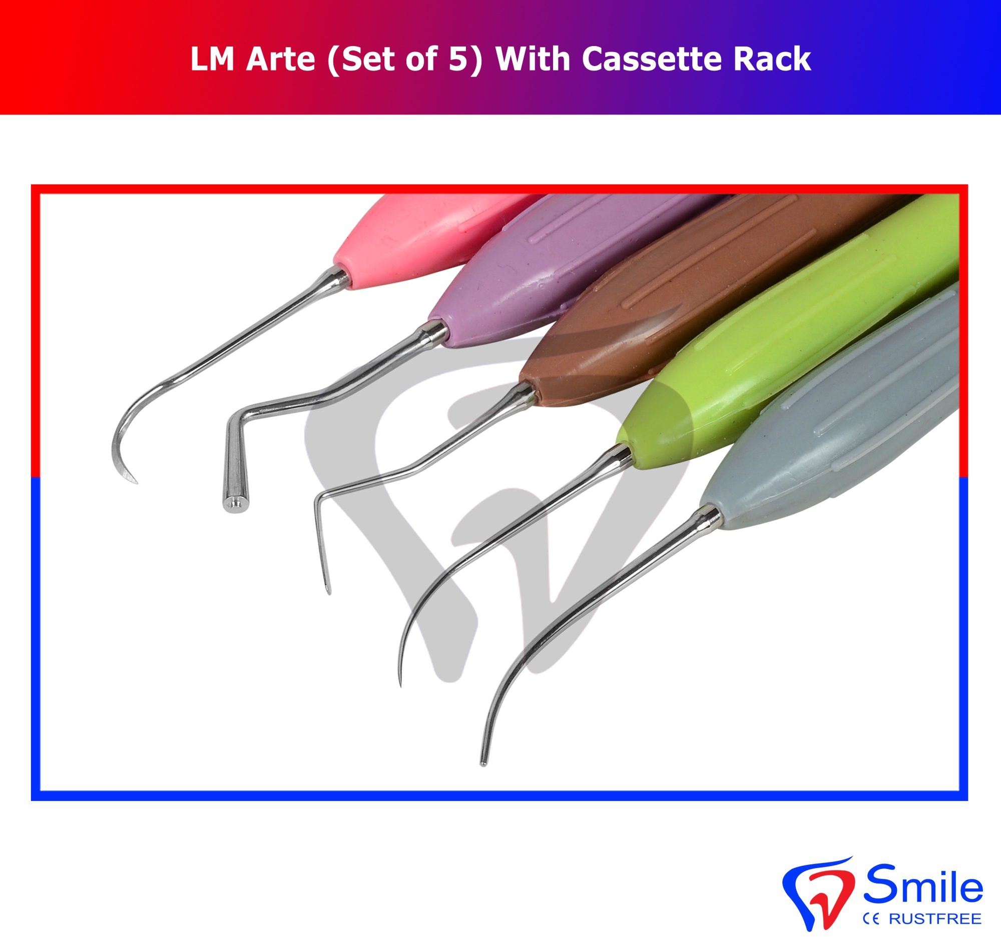 LM Arte (Set of 5) With Cassette Rack